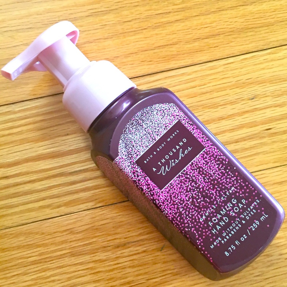 NWT Bath & Body Works A Thousand Wishes Gentle & Clean Foaming Hand Soap